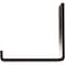Ekena Millwork Steel Hanging Shelf Bracket, Antiqued Bronze 2"W x 6"D x 5 1/2"H BKTM02X06X05HSABZ - alternate 3
